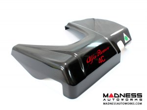 Alfa Romeo 4C Carbon Fiber Engine Cover - Quadrifoglio Verde